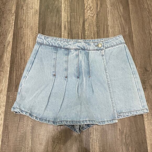 Mele E Pere Denim Skort – Size Small - Picture 1 of 7